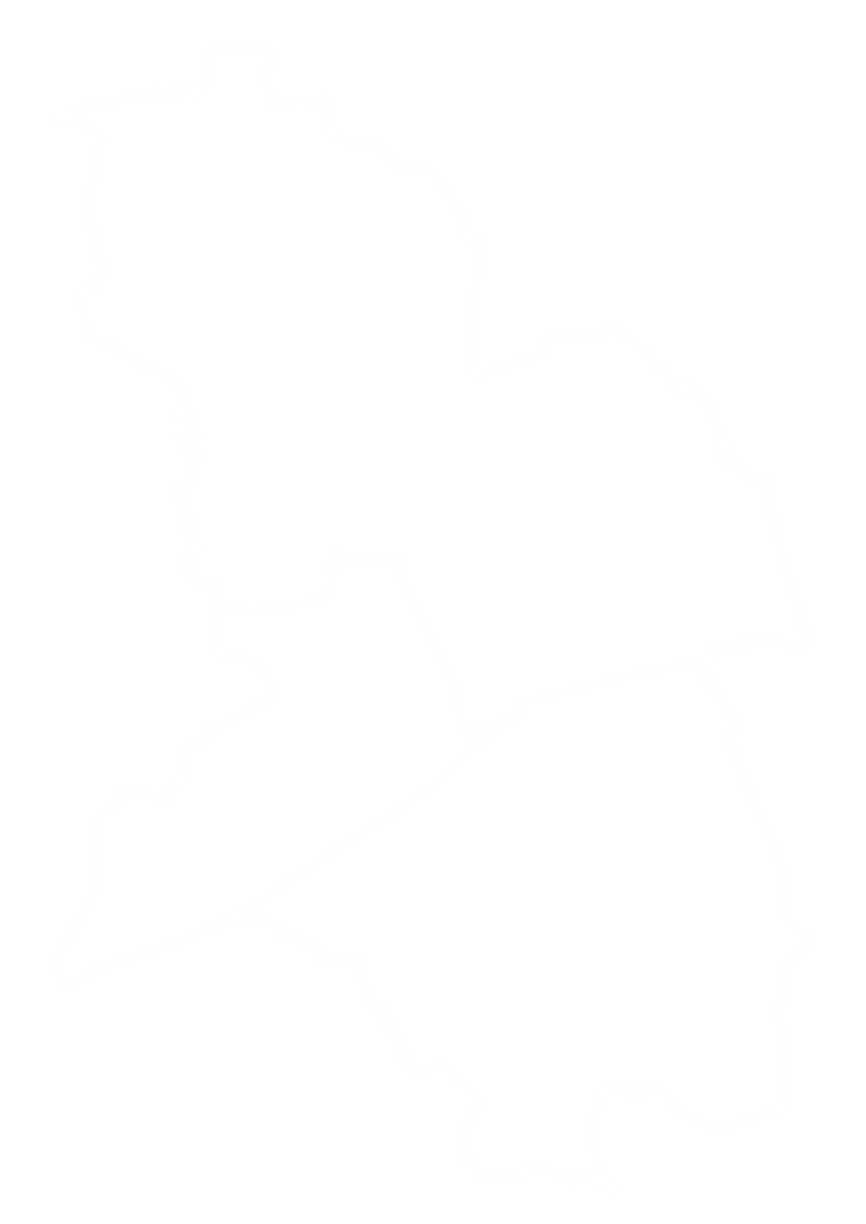Karte der Gemeindegrenzen